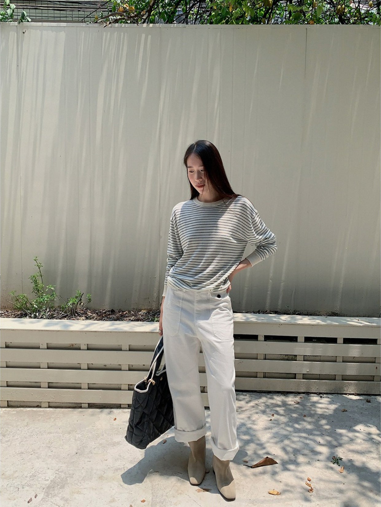 RELAXED WOOL-BLEND KNIT 2463