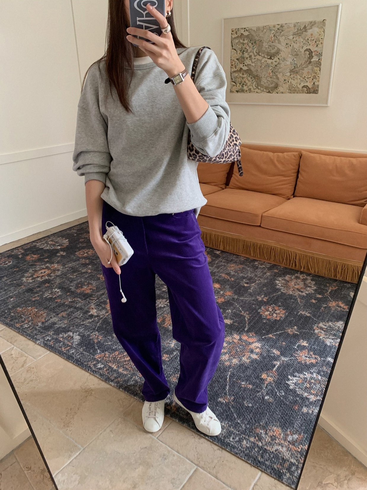 CORDUROY RETRO PANTS 2492