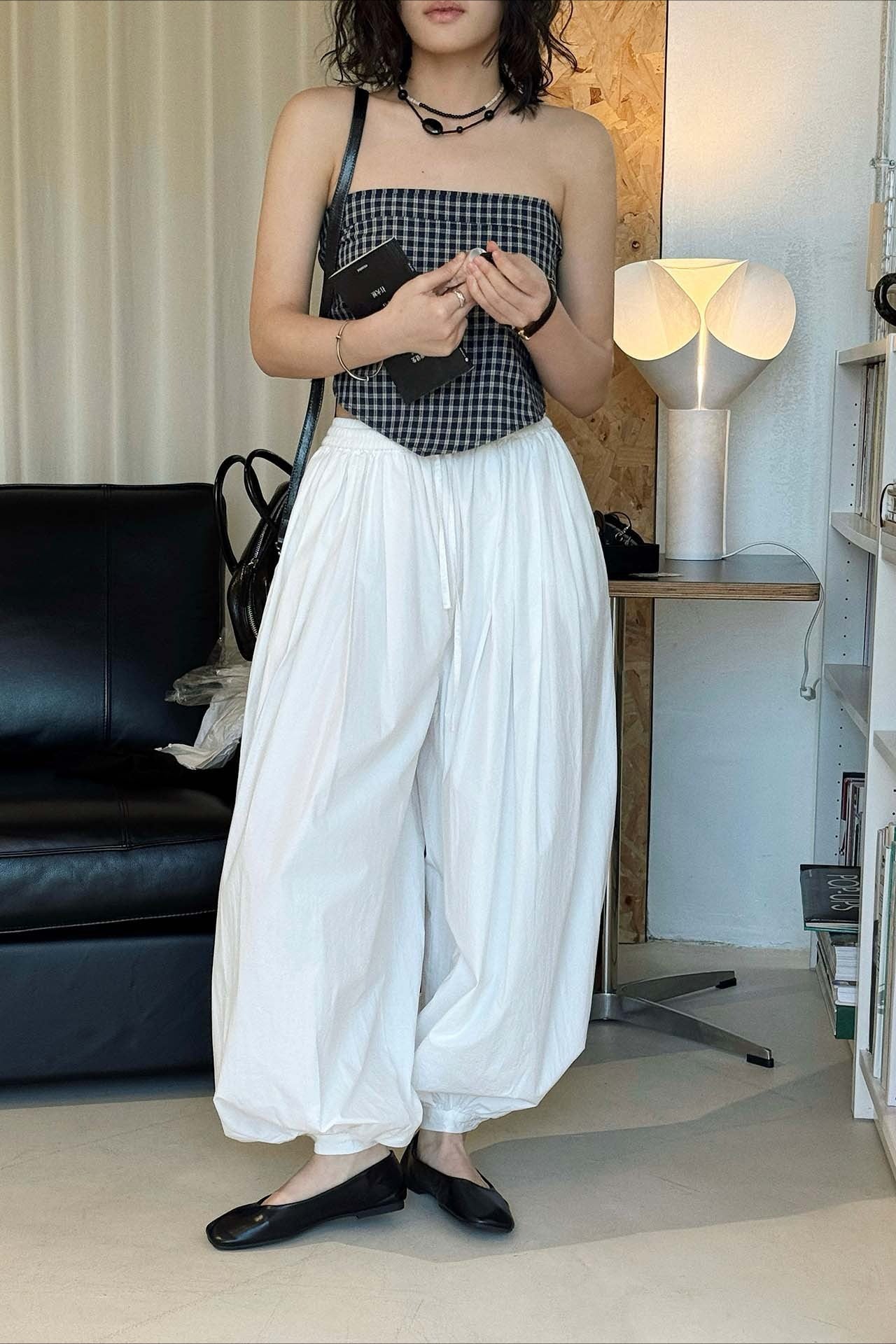 ボリュームギャザーバルーンパンツ 2272