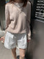 LAYERED-LOOK MINIMAL KNIT 2454