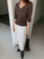 HIGH-WAIST CARDIGAN 2455