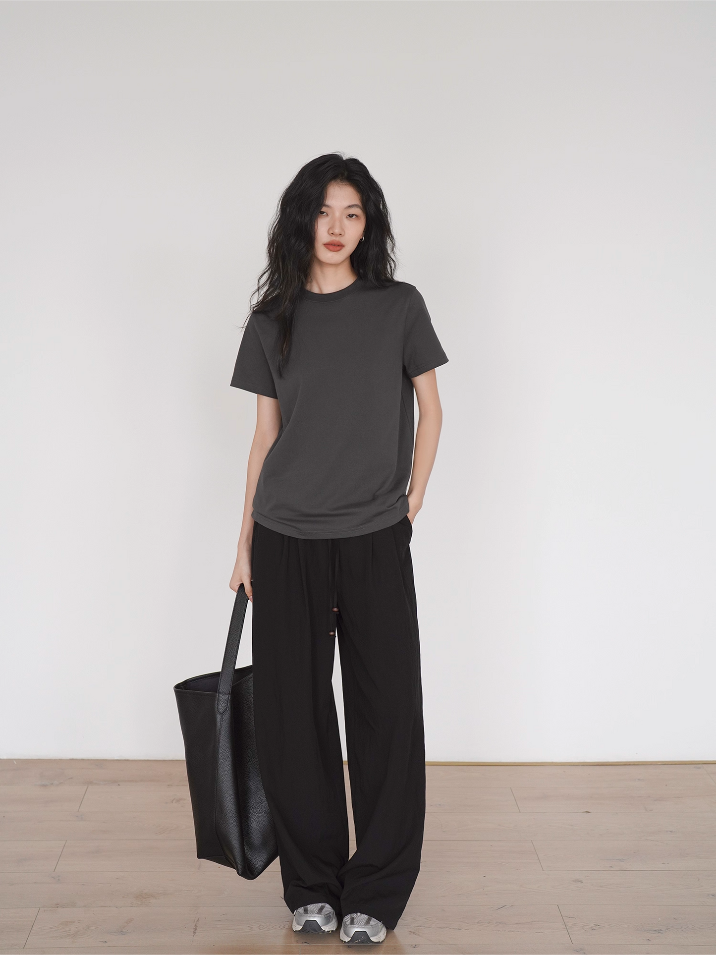 ベーシッククルーネックTシャツ 2094