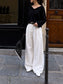 BELTED WIDE PANTS 2483