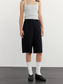 FLAT FRONT HALF PANTS 2118