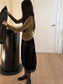 VELVET LACE SKIRT 2478