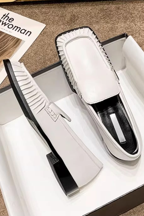 スクエアトゥローファー 2276