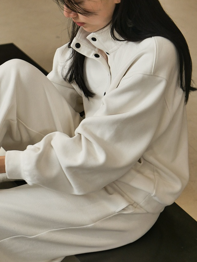 スタンドカラープルオーバー 2197