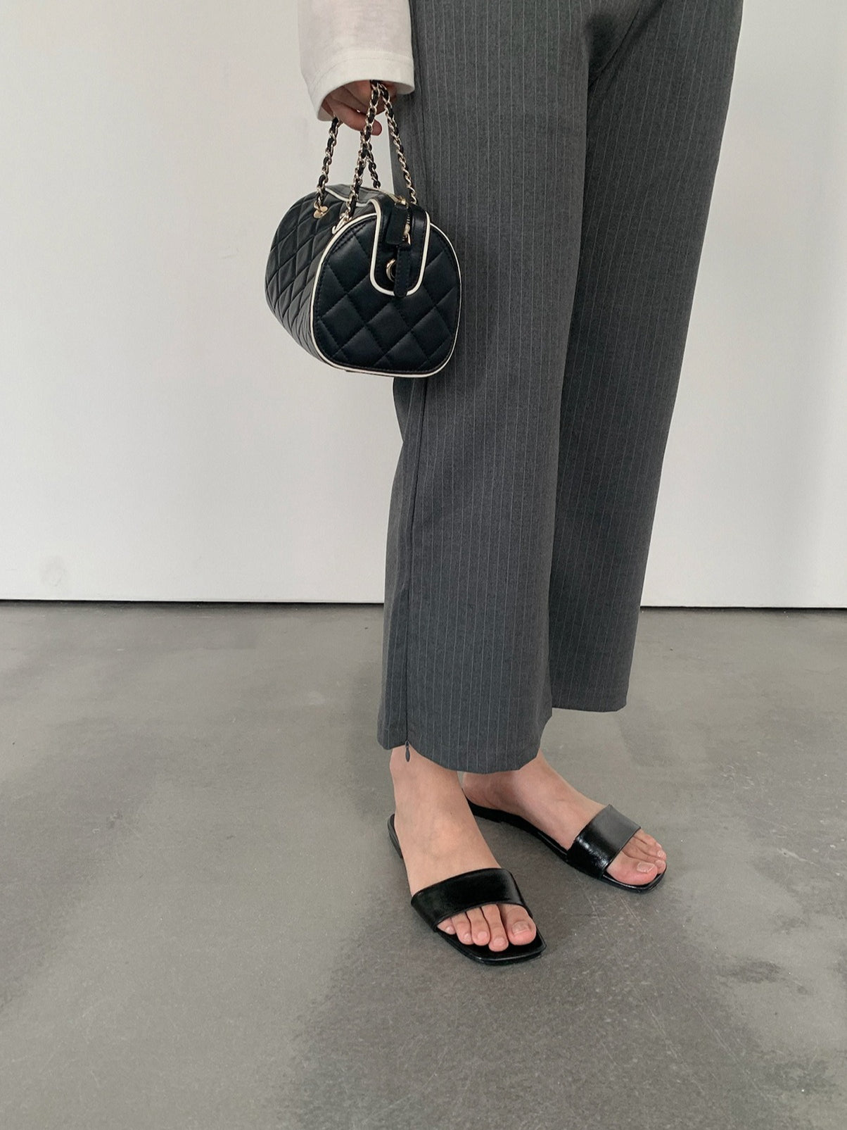 STRIPE CHIC FLARE PANTS 2448