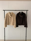 FLUFFY ECO FUR COAT 2501