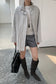 OVERSIZED STAND COLLAR JACKET 2321