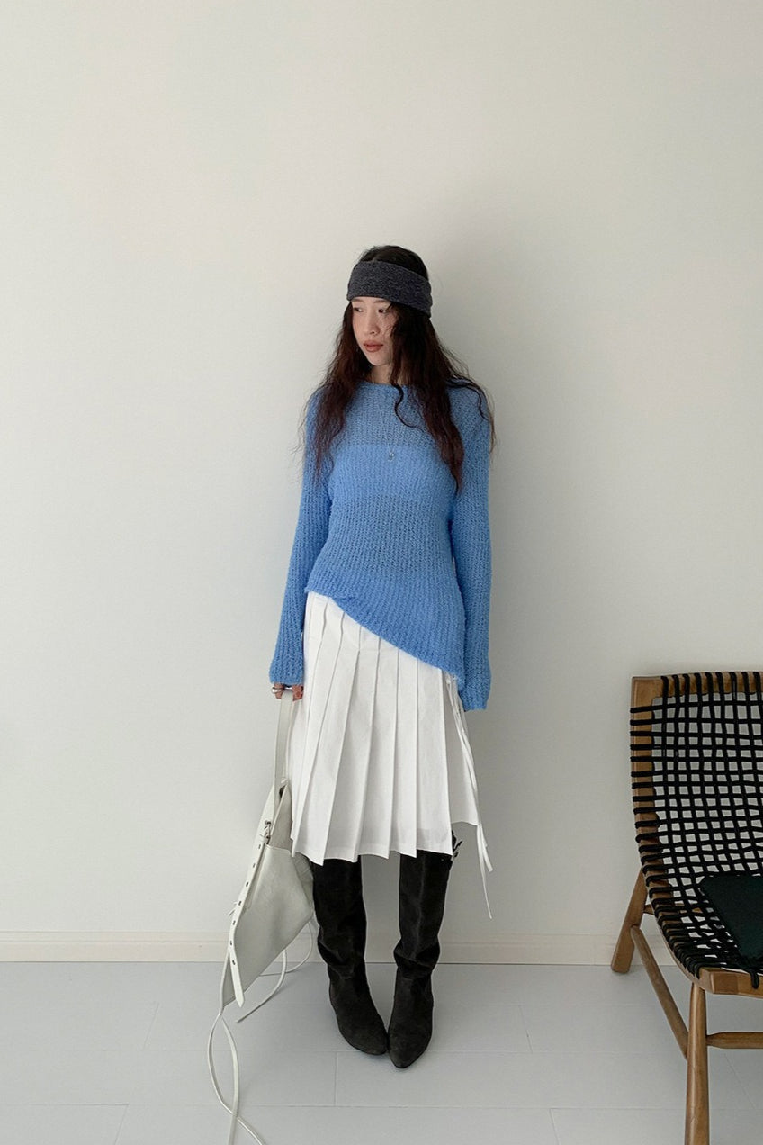 LOOSE ROUND NECK KNIT 2319