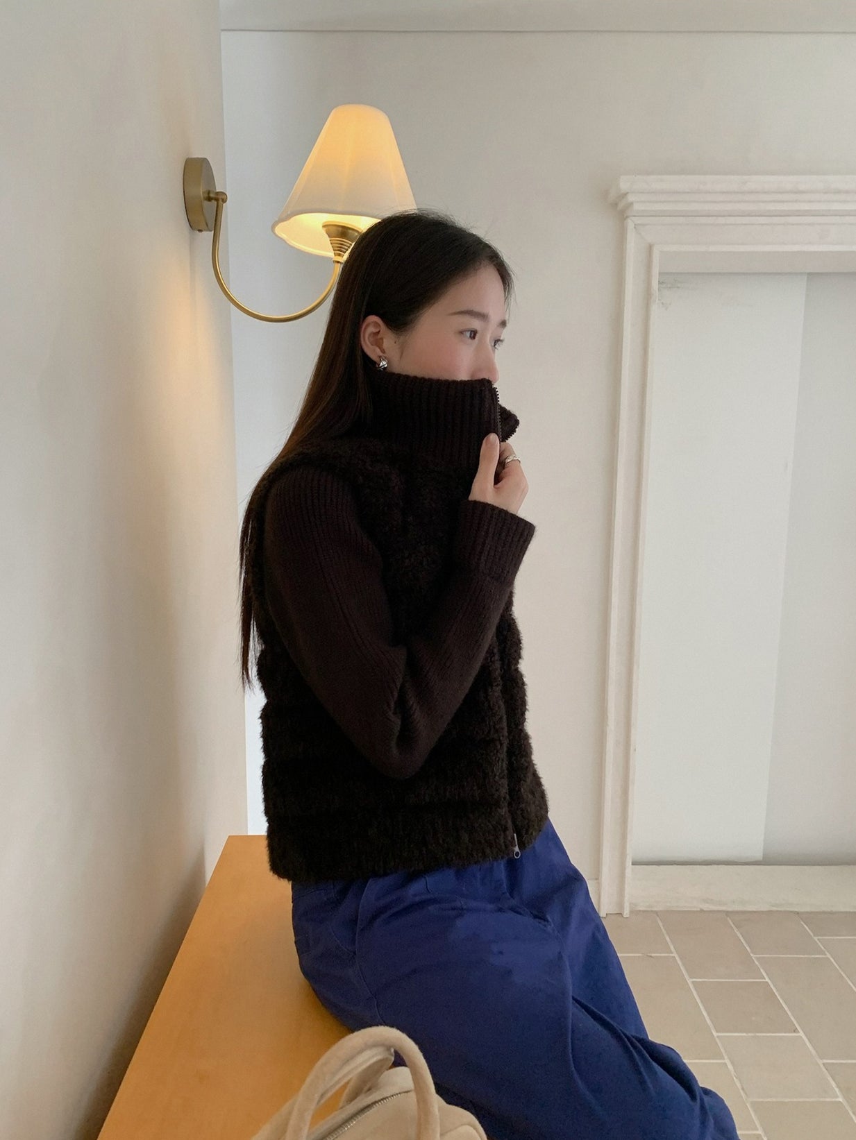 BOA COMBI KNIT JACKET 2523