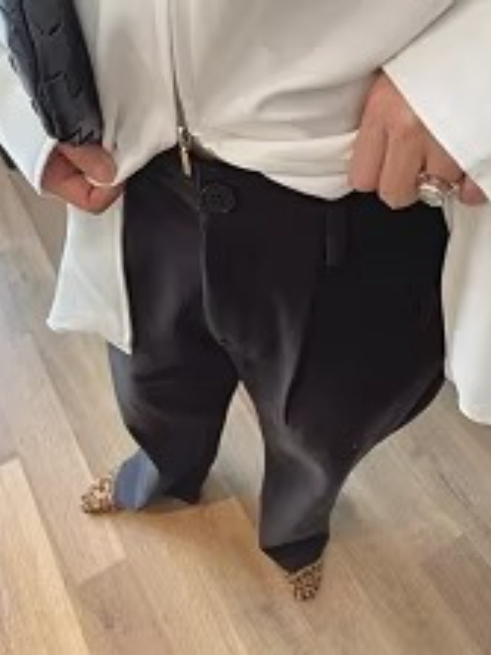 ビックカラージップシャツ 2332