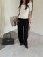 LAYERED KNIT JOGGERS 2466
