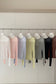 MULTI COLOR SHEER TOP 2307