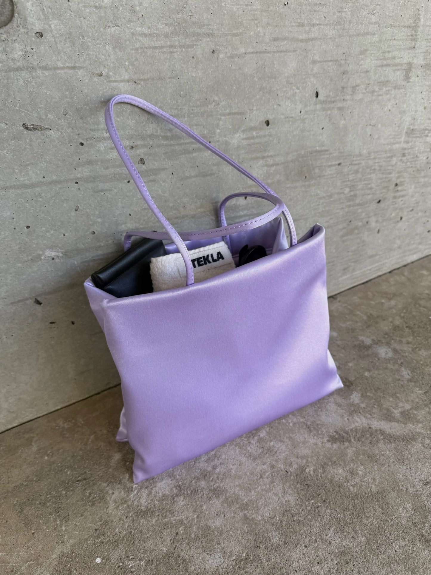 SATIN MINI TOTE BAG 2517