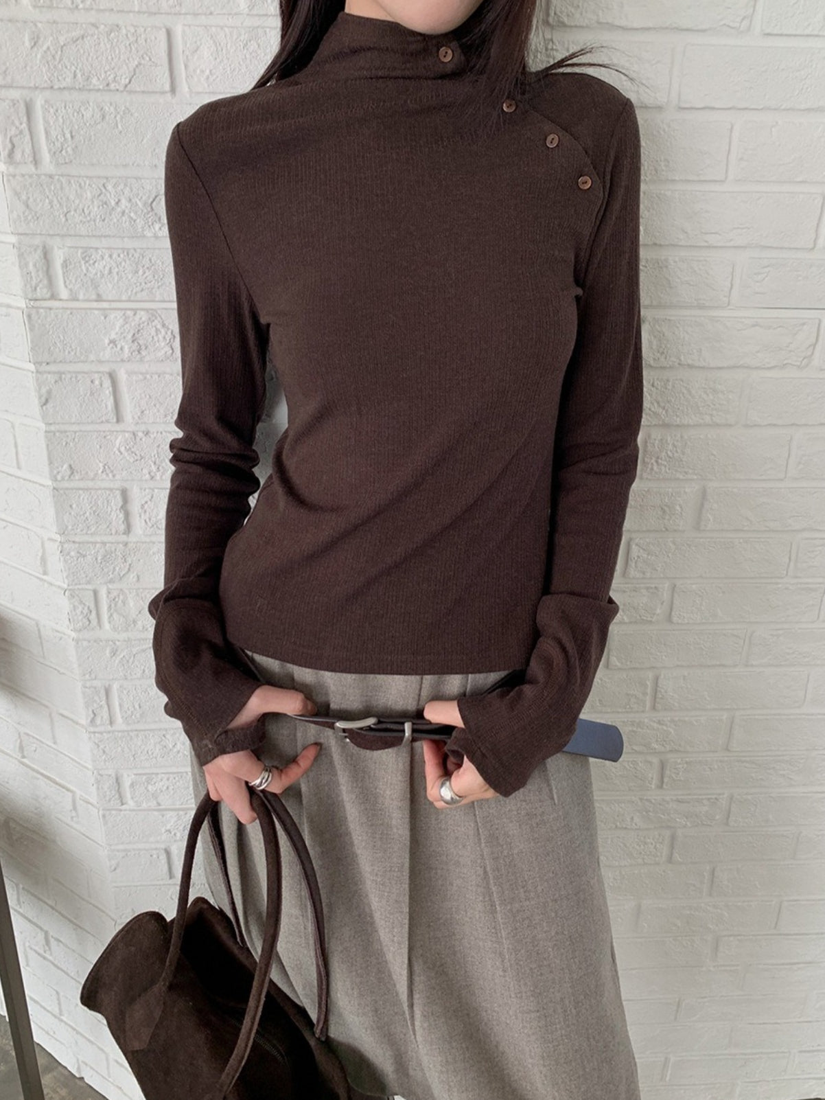 ASYM 2WAY NECK TOP 2522