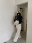 LAYERED KNIT JOGGERS 2466