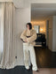 FLUFFY ECO FUR COAT 2501