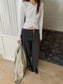 LAYERED KNIT JOGGERS 2466
