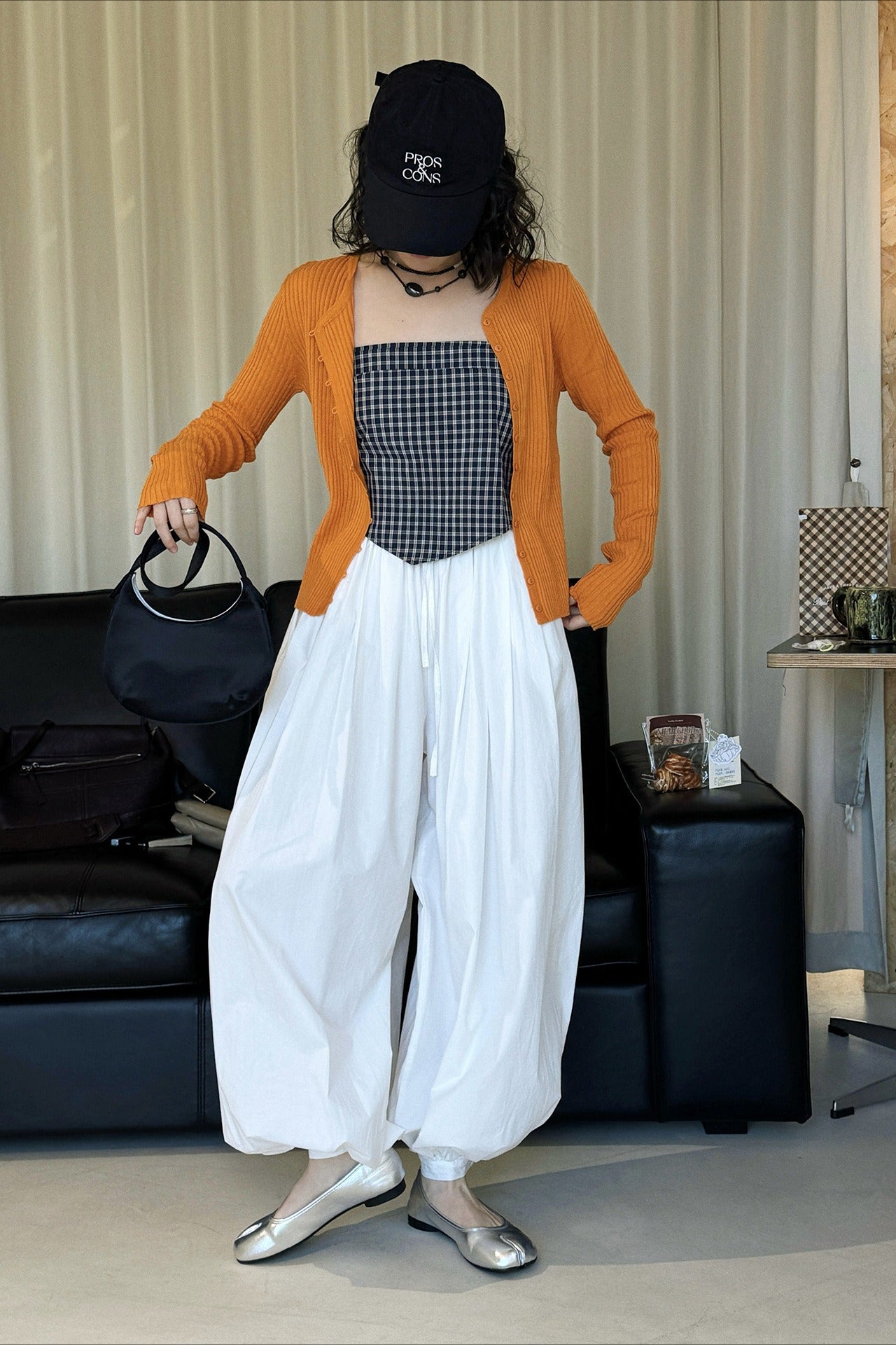 ボリュームギャザーバルーンパンツ 2272