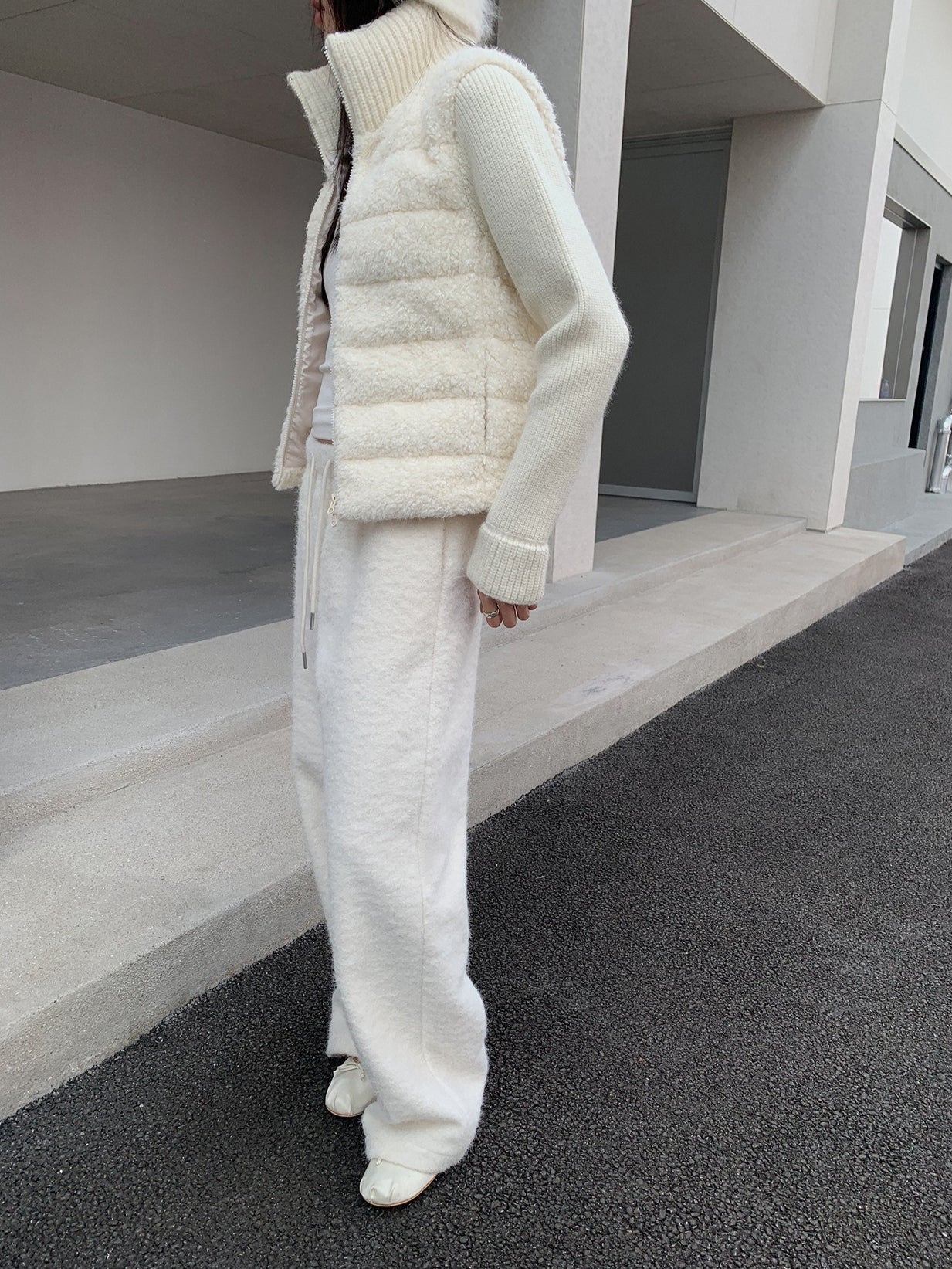 BOA COMBI KNIT JACKET 2523