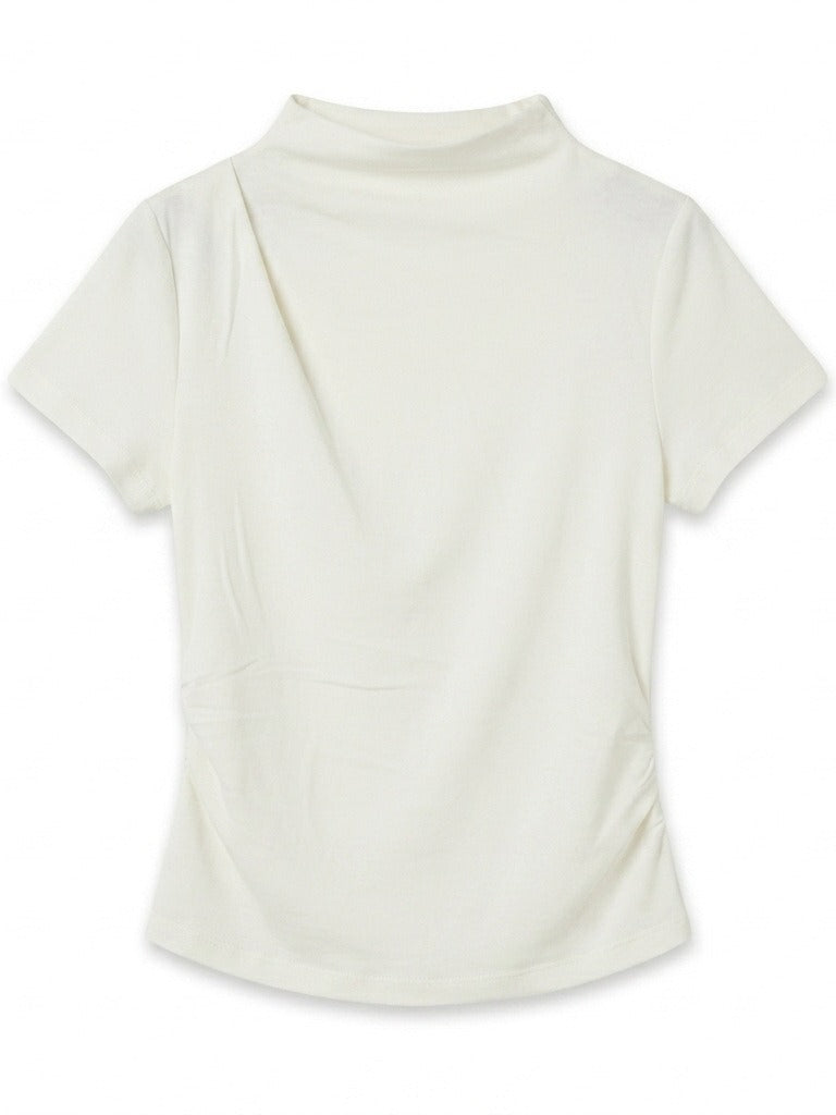MINIMAL MOCK NECK TOP 2484