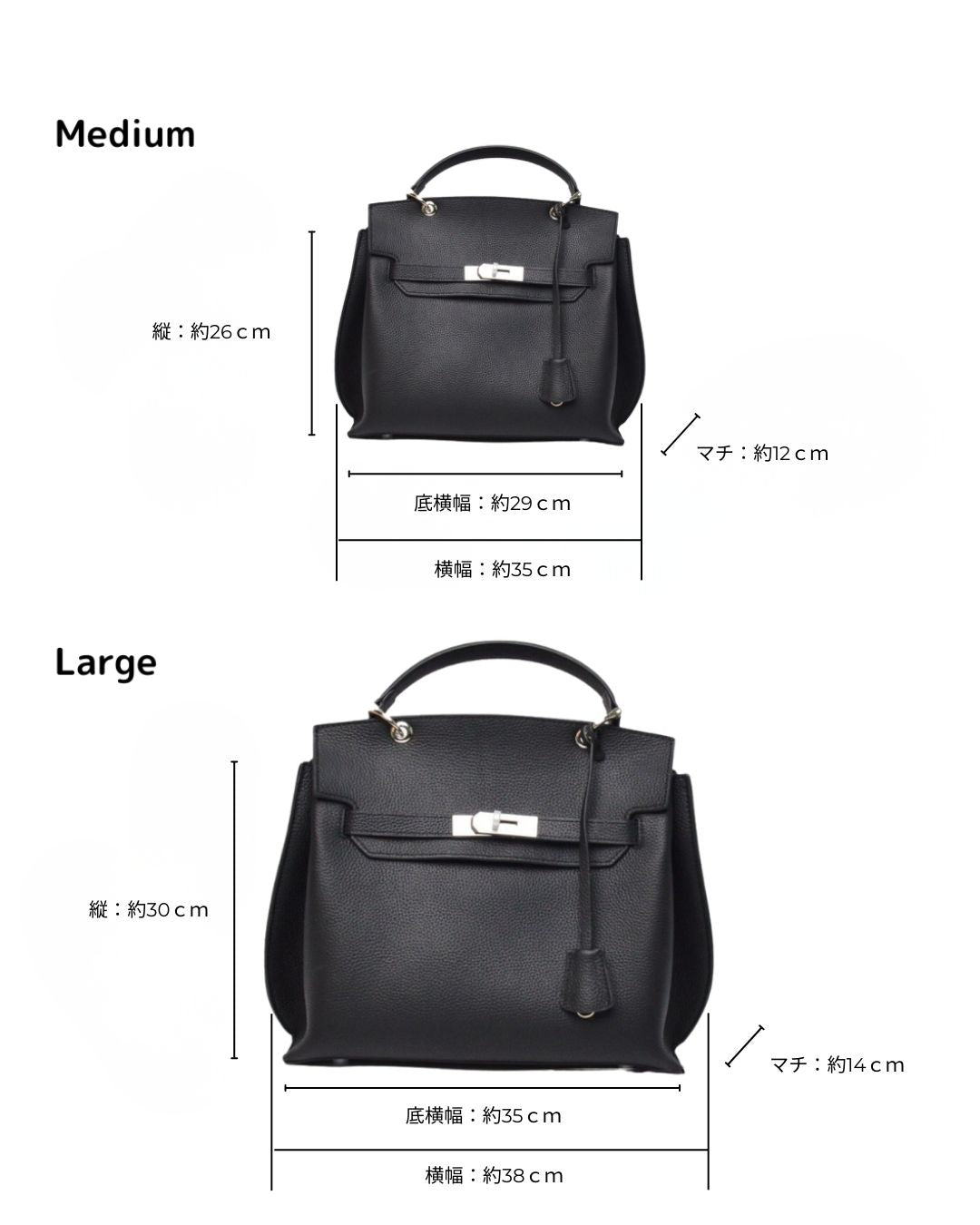 2WAYスクエアレザーバッグ 1911