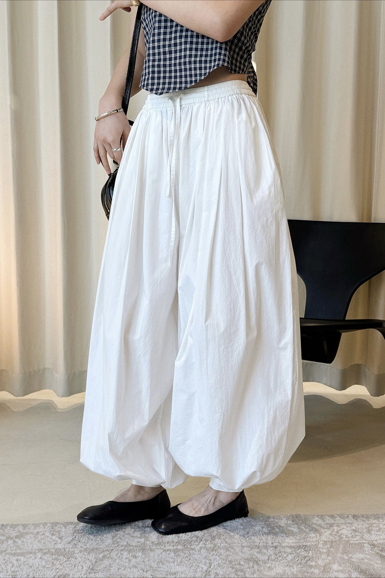 ボリュームギャザーバルーンパンツ 2272