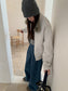 FUR COLLAR ZIP JACKET 2503