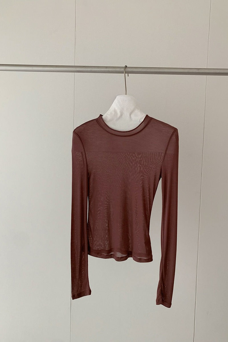 MULTI COLOR SHEER TOP 2307 – gypsophila