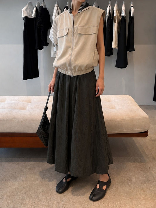 WASHER LEATHER SKIRT 2485