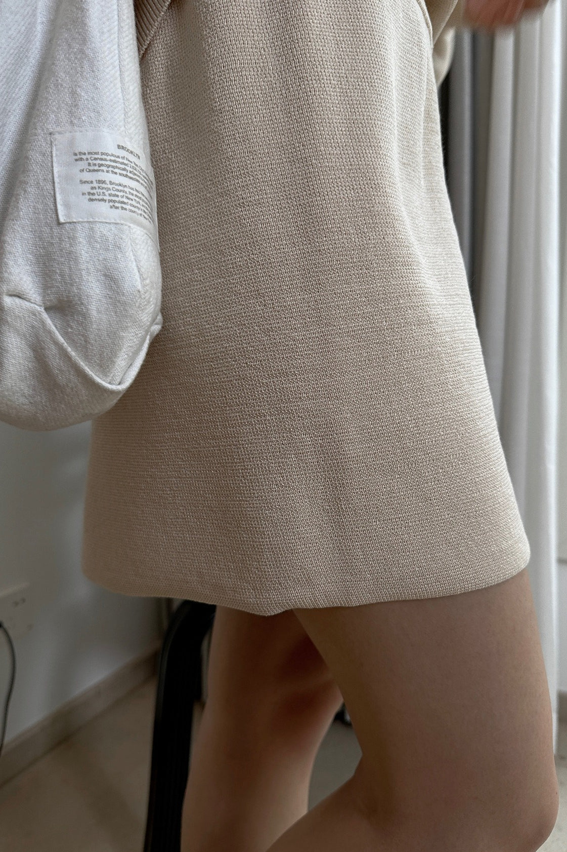 ニットショートパンツ(SETUP) 2250