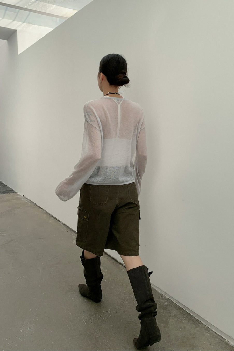 SEE THROUGH SUMMER KNIT 2298