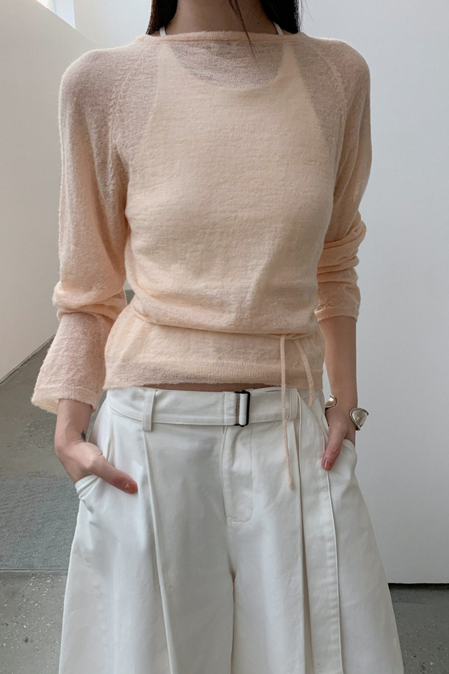 2WAY SHEER CARDIGAN 2303