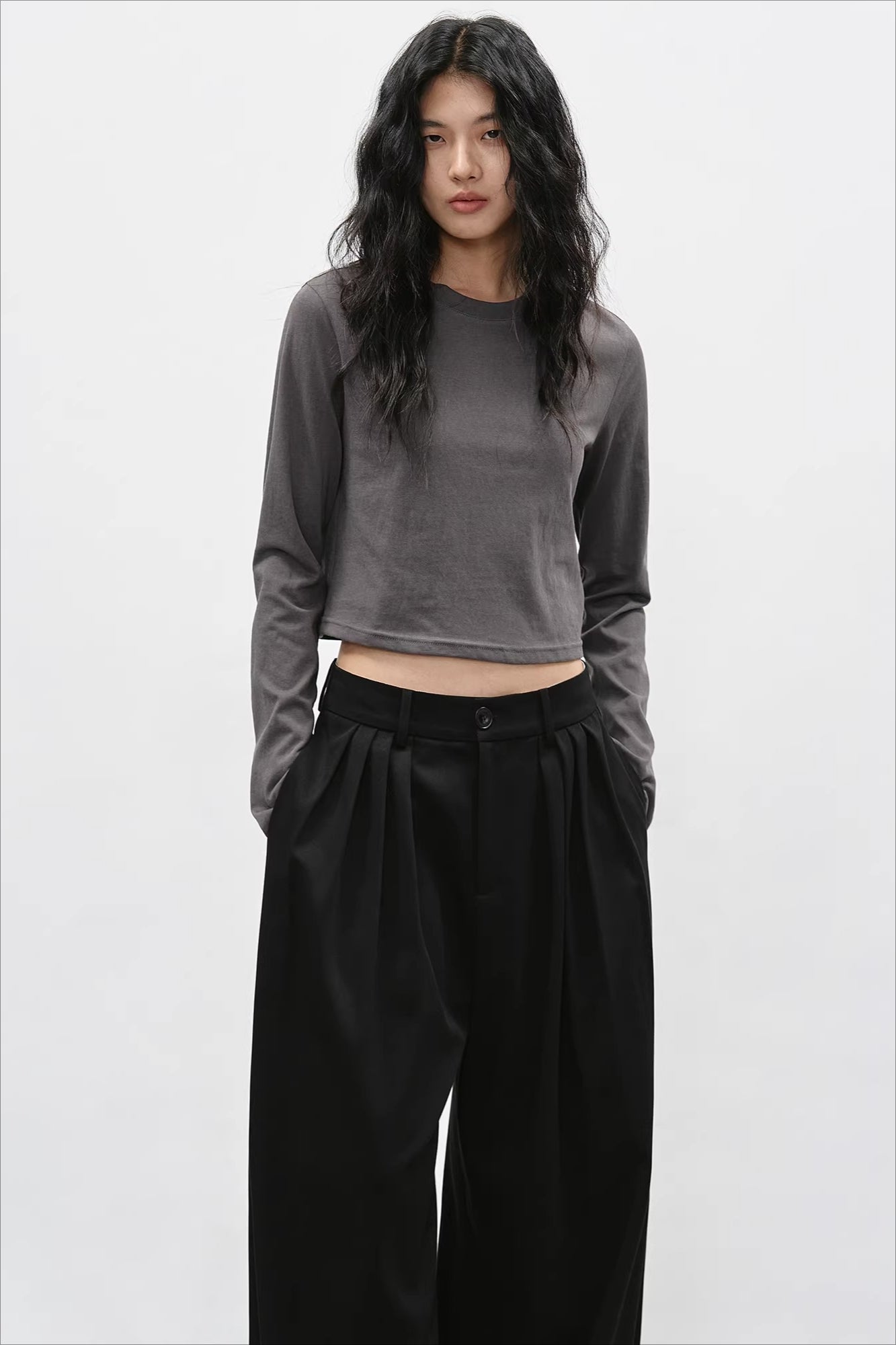 ショートクルーネックTシャツ 2288