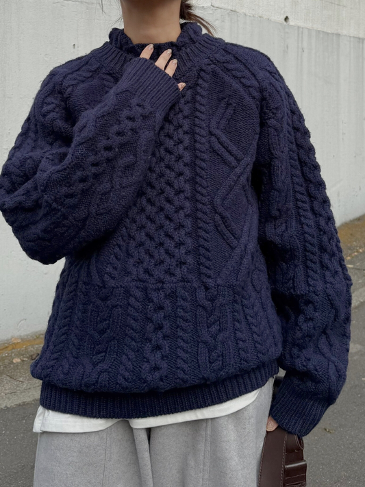 ウールフィッシャーマンニット 2226