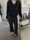 LAYERED-LOOK MINIMAL KNIT 2454
