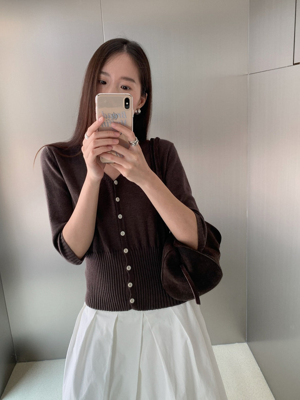 HIGH-WAIST CARDIGAN 2455