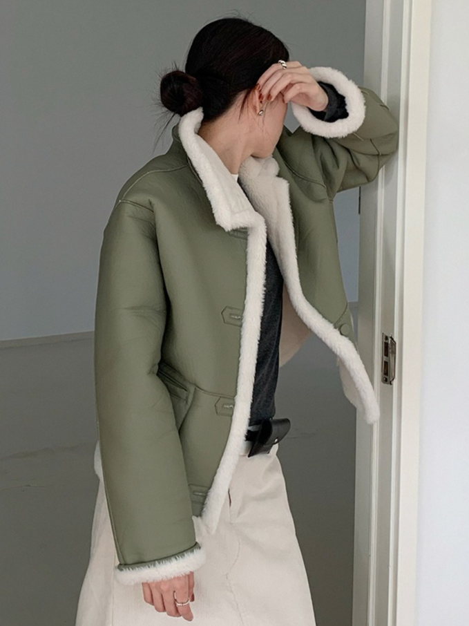 フェイクムートンジャケット 2203