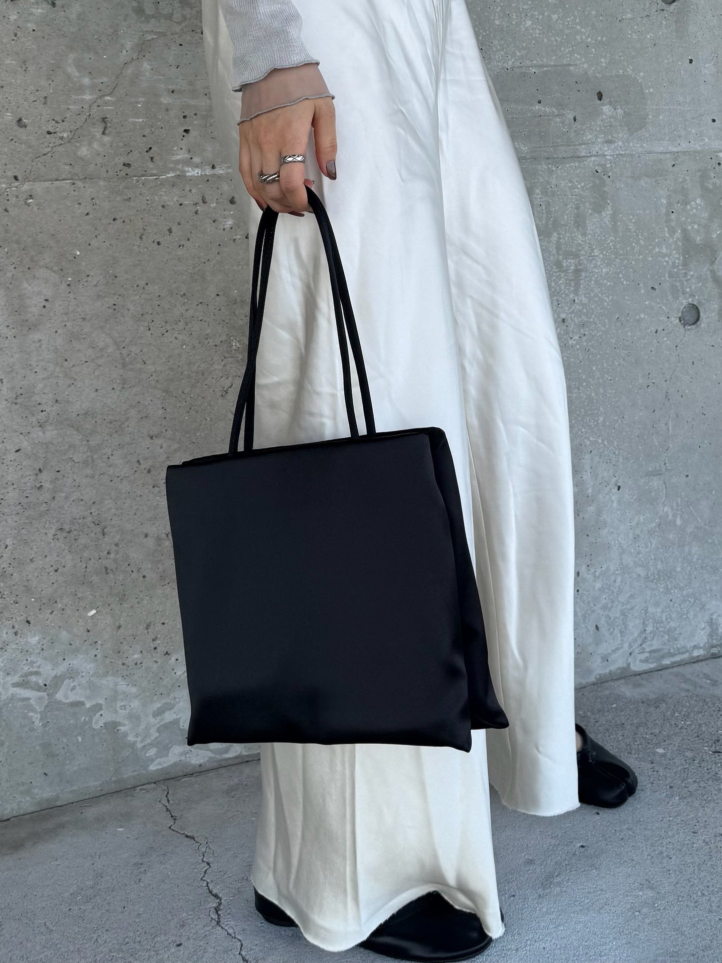 SATIN MINI TOTE BAG 2517