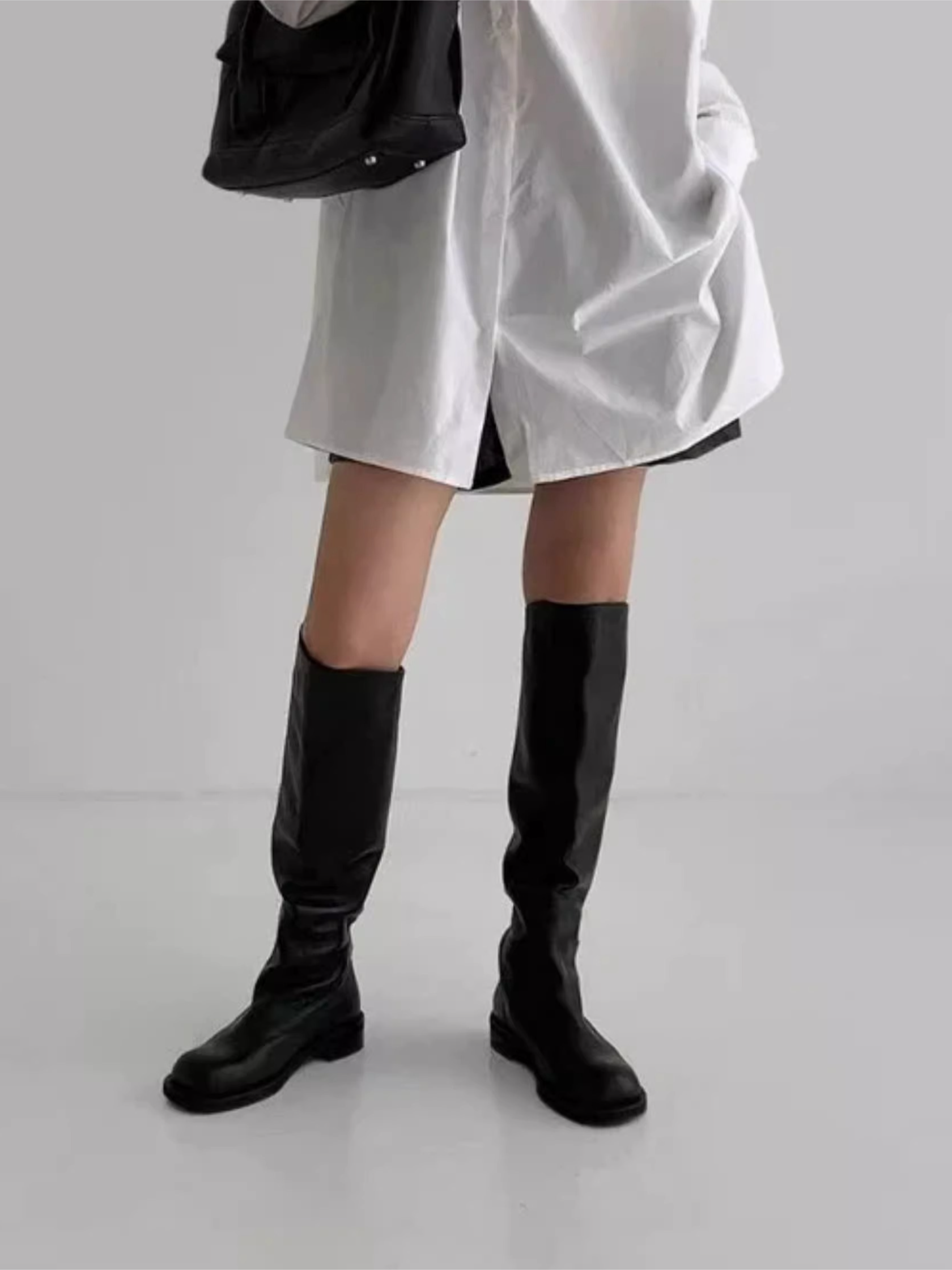 ブロックヒールロングブーツ 2156 – gypsophila ブロックヒールロングブーツ 2156 – gypsophila