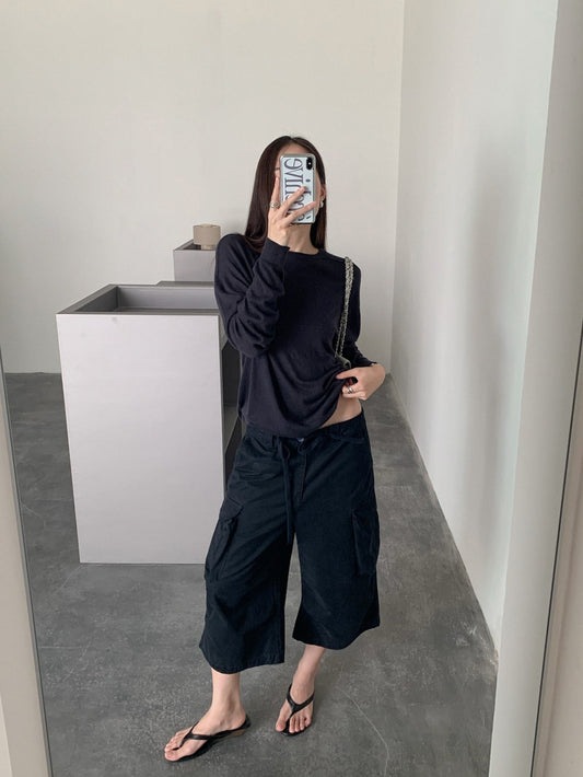 RELAXED WOOL-BLEND KNIT 2463
