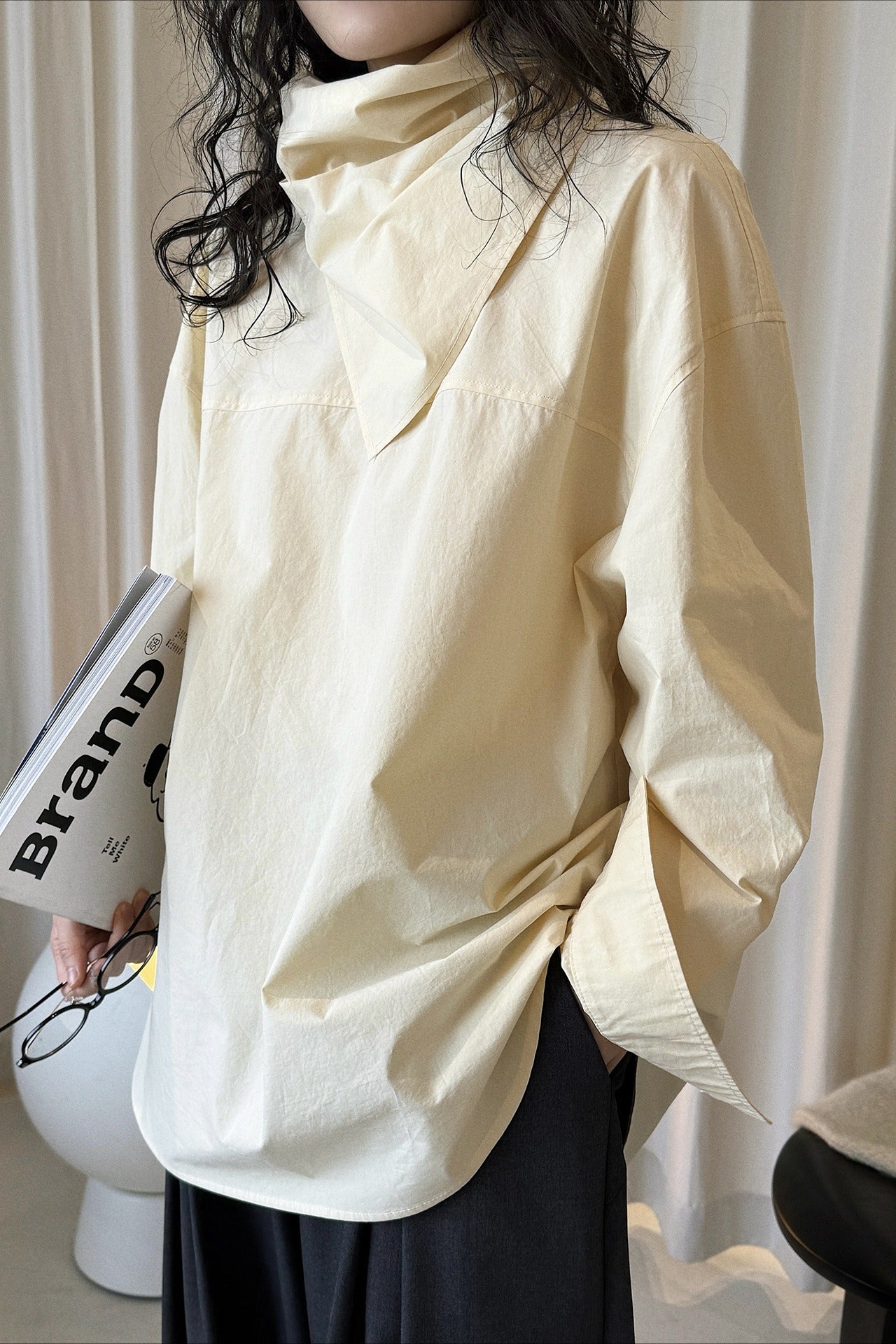 スカーフセットスタンドシャツ 2267 – gypsophila