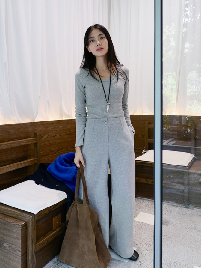 カップ付きロングTシャツ 2190