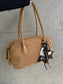 SUEDE WIDE BOSTON BAG 2495