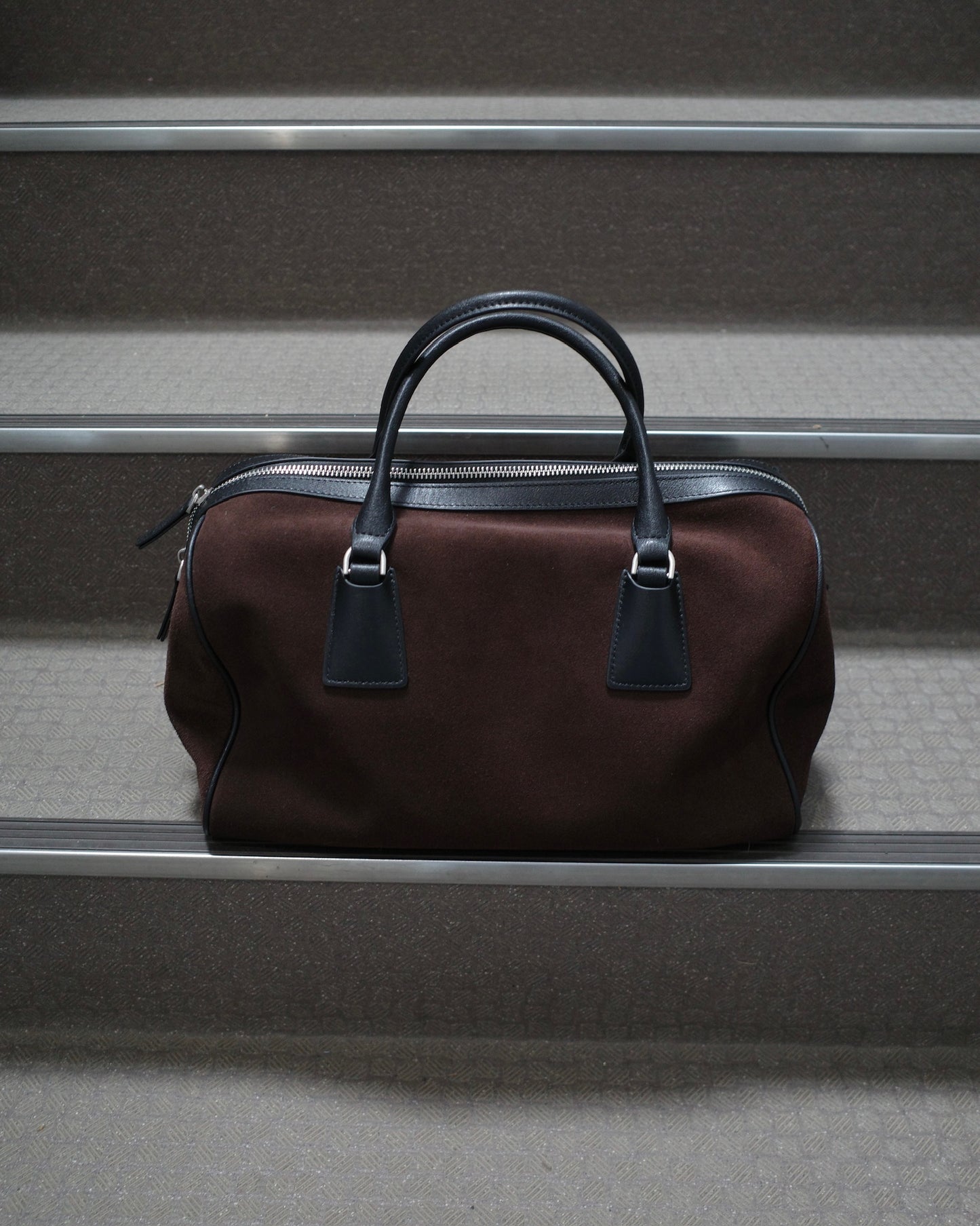 ソフトスエードボストンバッグ 2215