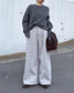 STRAIGHT WIDE PANTS 2222