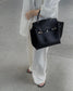 2WAY SQUARE LEATHER BAG 1911