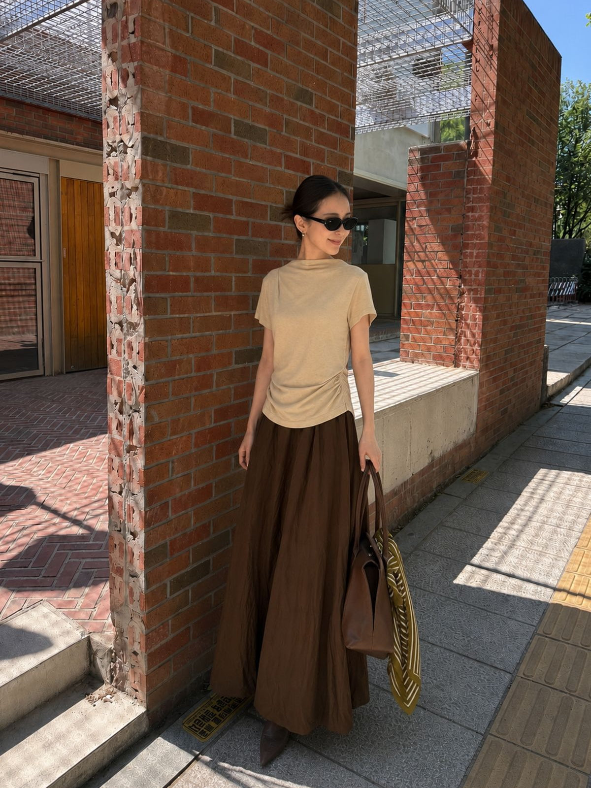 MINIMAL MOCK NECK TOP 2484